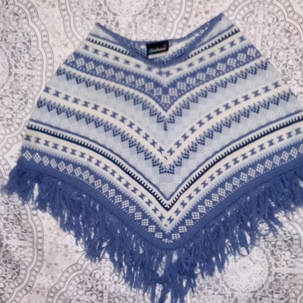 GIRLS pattern shawl - Picture 5 of 9